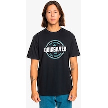 Quiksilver Circle Up Erkek Tişört Eqyzt07680-10010 Siyah