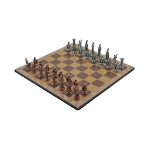 Gifthome Metal Satranç Takımı orta Truva ve sparta antik rustik Cevi