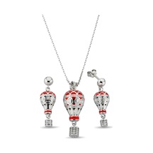 925 Ayar Gümüş Uçan Balon Set - 67023002 Altın