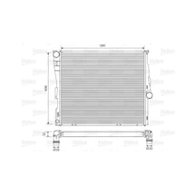 Valeo Motor Su Radyatoru Bmw N47 N46 M54 M57 E83 701563 17113400013