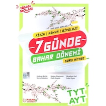 TYT AYT 7 Günde Türkçe-Matematik Bahar Dönemi Soru Kitabı -  Palme Eğitim