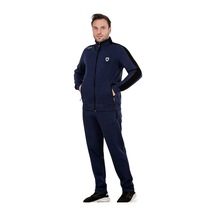 Marco Ferry İndigo Erkek Yarım Balıkçı Yaka 3 Iplik Eşofman Takımı EDY5205İ İndigo