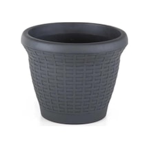 Omnipazar So-hs05 Plastik Hasır Desenli Dekoratif Saksı 25 Litre No 5 Omnipazar So-hs05 Plastik Hasır Desenli Dekoratif Saksı 25 Litre No 5