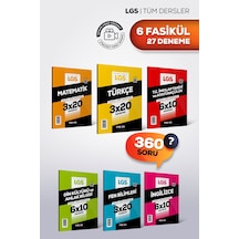 Lgs 2027 Tüm Dersler Genel Tüm Konular Deneme Sınavı Seti 6 Fasikül 27 Deneme