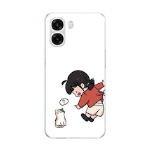 Oppo A6t - A6x Uyumlu Zorla Çekiştirilen Sevgili - Çift Kombini Baskılı Silikon Kılıf Renkli