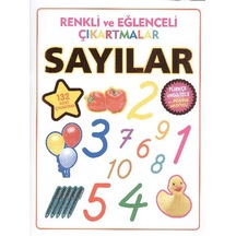 Renkli ve Eğlenceli Çıkartmalar Sayılar
