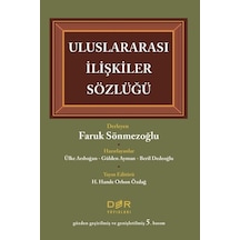 Uluslararası İlişkiler Sözlüğü Faruk Sönmezoğlu
