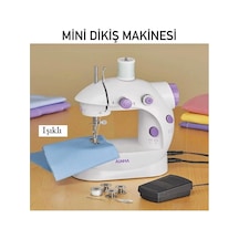 Mobgift Mini Ev Dikiş Makinesi Pedallı Sewıng Machine Portatif A+