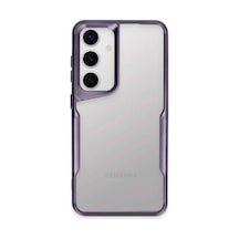 Samsung Galaxy A55 5g Kılıf Boyi Silikon Kapak - Derin Mor
