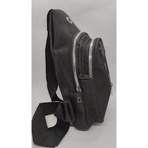 İpek Body Bag Unisex Çapraz Çanta Siyah