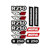 R250 Tasarım A4 Çoklu Sticker Seti 05 Diğer