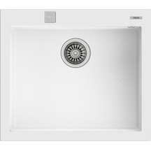 Teka Forsquare 50.40 Tg Tezgah Üstü Beyaz Granit Eviye