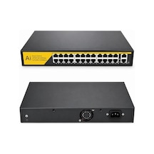 Aı Smart Switch 24 Port 10/100/1000mbps Poe Switch Yüksek Hızlı Ağ Çözümü