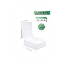 11x24 Kantar Fişi 2 Nüsha 5000 Adet , Beyaz Otokopili Sürekli Form 11''x24 Cm