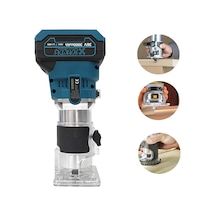 Haktaş Hkt789 36v Çift Akülü Freze Makinesi 6 Kademe Devir Ayarlı 6mm Profesyonel Ahşap Freze