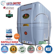 Light Gastro Gri Montaj Dahil 8 Lt 7 Fl14 Aşama Su Arıtma Cihazı