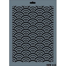 Mey İthalat Rich New Seri N-113 Stencil 35x25 Cm Belirtilmemiş