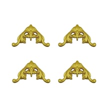 Dekoratif Motif Altın 4'lu Motif Seti