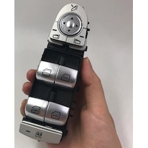 Mercedes E W213 Cam Düğmesi Siyah 2139054803
