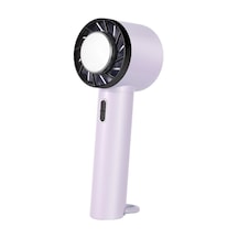 Wx-625 Taşınabilir Mini Yaz Fanı Soğuk Kompres Fonksiyonlu El Tipi Soğutma Fanı - Açık Mor Açık Mor