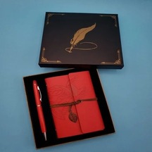 Lb Defter Kalem Kırmızı Renk