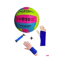 Avessa Vlm-700 Dikişli Soft Touch 280 Gr Fosforlu Deri Voleybol T Çok Renkli