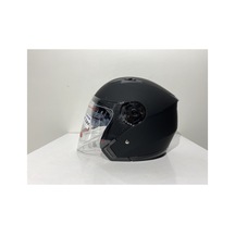 Jk 512 Güneş Vizörlü Mat Siyah Açık Kask