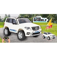 Pilsan Star Wheels Akülü Araba 12V Uzaktan Kumandalı Beyaz 05 200 Beyaz