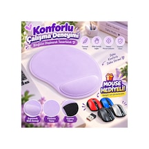 Mouse Pad Bilek Destekli Lila - 921869838