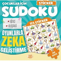 Çocuklar İçin Sudoku / Sticker Hediyeli Zor Seviye 1 / Kolektif