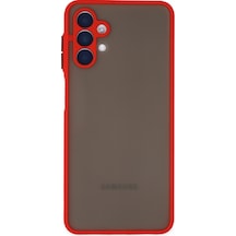 Samsung Galaxy  Uyumlu  A04s Kılıf Montreal Silikon Kapak - Kırmızı