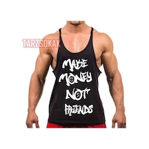 Tarzsokak Gym Tank Top Fitness Sporcu Atleti Gym101 Siyah