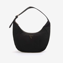 Guess Kadın Vegan Gemma Hobo Omuz Çantası Hweyg839503 Siyah