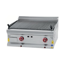 Karacasan Endüstriyel 80 Cm 700 Seri Set Üstü Lpg Tüplü Lavataş Balıksırtı Izgara