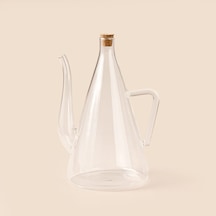 Lina Borosilikat Cam Yağlık - 600 Ml - Şeffaf Çok Renkli