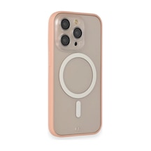 Mey İthalat Apple Uyumlu iPhone 14 Pro Max Kılıf Grand Magneticsafe Kapak - Pembe