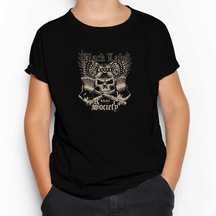 Black Label Society Skull Classic Siyah Çocuk Tişört