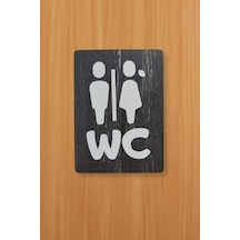 Wc Kadın-erkek Yönlendirme Tabelası - Rebap