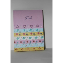 Liz Defter Özel Baskılı Kuşe Çizgili 14X20 N11.1109