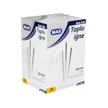 Mas 338 28 Mm 500 Gr Nikel Kaplı Toplu İğne