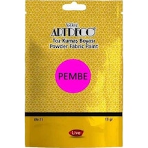 Artdeco Toz Kumaş Boyası 13gr Pembe - 2 Adet