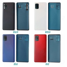 Samsung Uyumlu A30 Arka Kapak Kamera Camlı Beyaz
