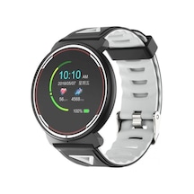 St1 Akıllı Saat Bluetooth Android Uyumlu Nabız Ölçer Silver