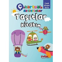 Çıkartmalı Aktiviteler Taşıtlar Kitabım / Buçe Dayı