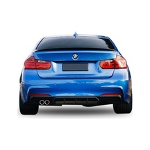 Bmw 3 Sweisi F30 2012-2018 M Difüzör Sol Tek Çıkış Piano Black