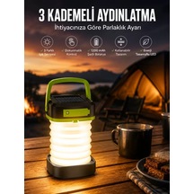 Lexroo Led Lamba Kamp Lambası Hafif Taşınabilir Şarj Süreli Akord