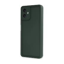 Samsung Uyumlu Galaxy A07 4g Uyumlu Viera Silikon - Koyu Yeşil