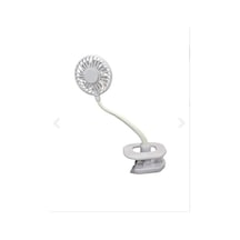 Zensaas41 Portatif Işıklı Mini Klipsli Fan Zensaa56 Renkli
