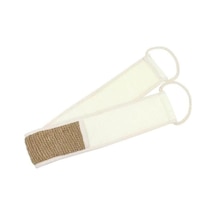 Sisal Lif Sırt Kesesi Kahverengi 8 Cm X 20 Cm