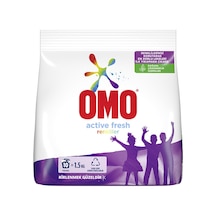 4 Adet Omo Çamaşır Deterjanı 1,5 Kg Renkliler
